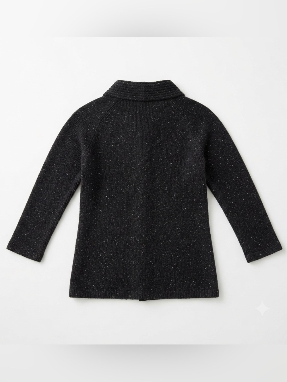 Max Studio Speckled Knit Button Up Cardigan Sweater M - Picture 8 of 10